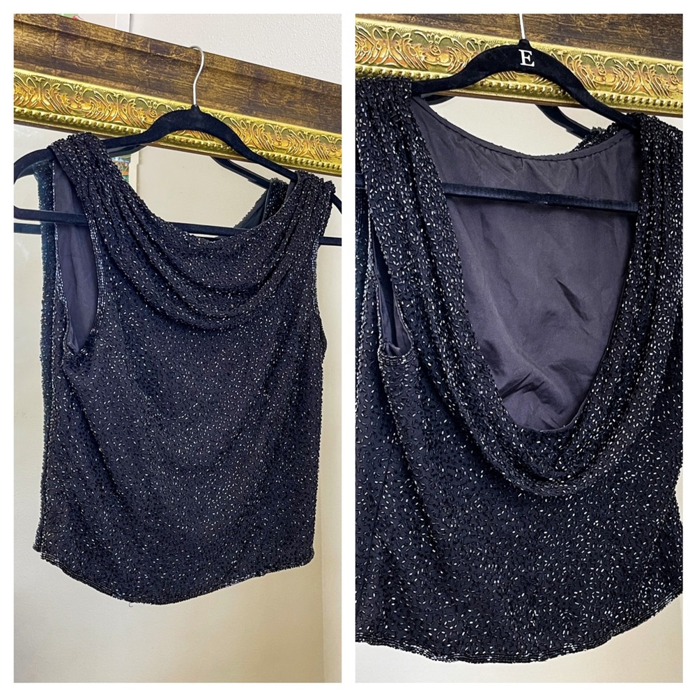 Women’s Backless Black Top | Size 4 |